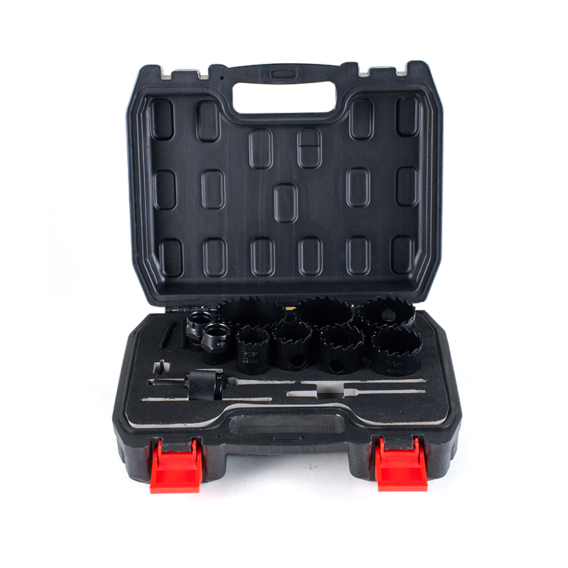 12Pcs TCT Bi Metal Hole Saw Kit for Various Projects